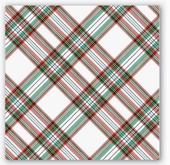 Servietten | Cocktailservietten Michel Design Works - Vintage Plaid