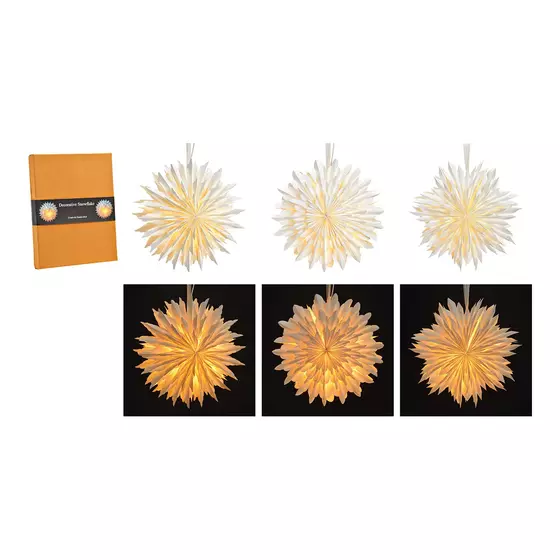 Schneeflocke aus Papier