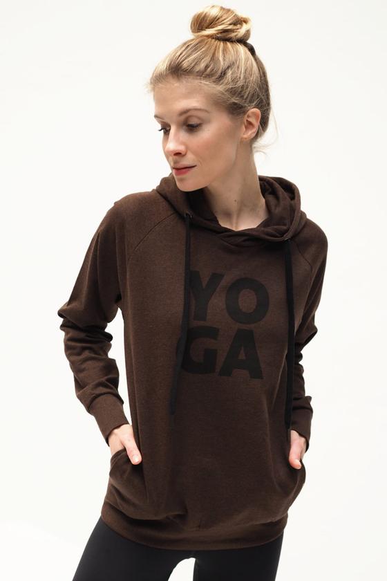 KISMET Yoga Hoodie Rudra – Hazel Marl