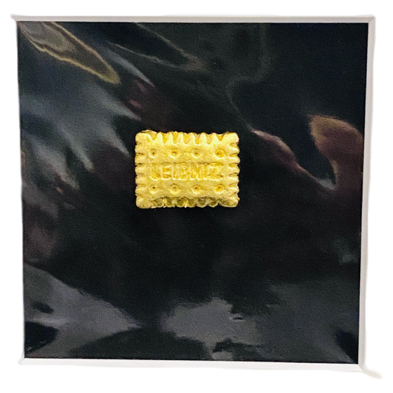 Vergoldeter Glückskeks aus Hannover