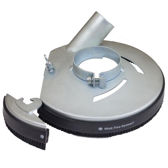 Metall Absaughaube <br> für Schleifarbeiten <br> mit Winkelschleifer <br> 125 / 230 mm