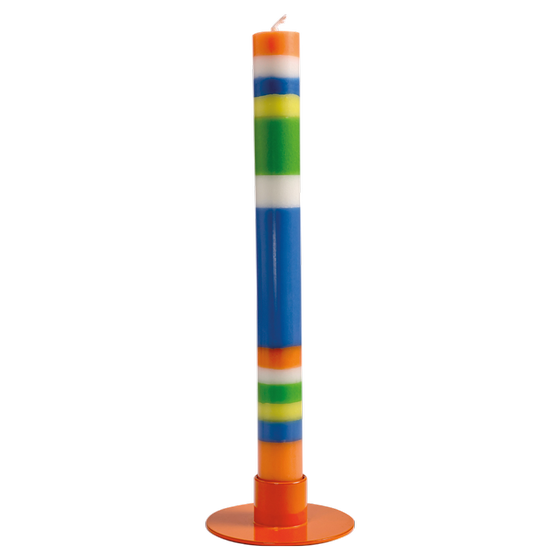 Kleine bunte Kerze Konfetti