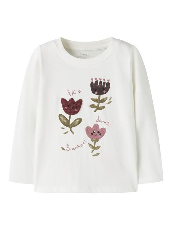 Name It Langarmshirt Lets Dance Cloud Dancer