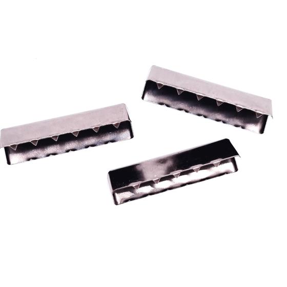 Gurtbandenden 40mm - gunmetal