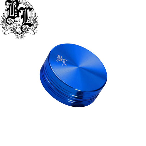 Grinder, Black Leaf®, Anodisiert, Blau, 2-tlg.
