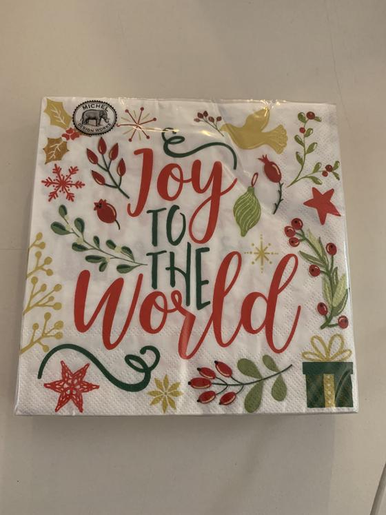 Serviette | Papier-/ Lunchservietten Joy to the World