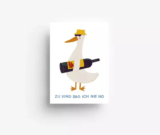 Vino Postcard von jungwiealt