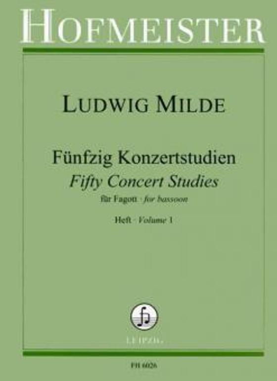 50 Konzertstudien op. 26 - Heft 1