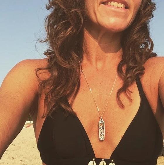 Love Chain OmManiPadmHum, Gold mit Citrinen