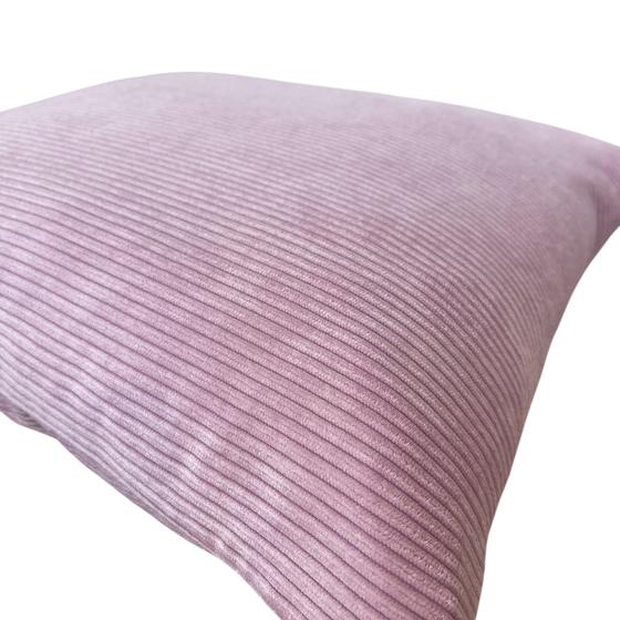 Pad Kissenhülle 40x40 CASUAL Cord rose
