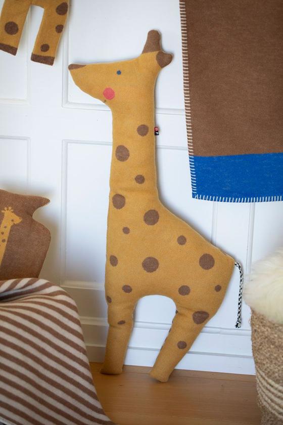 David Fussenegger Kissen Giraffe Gold