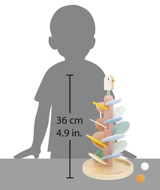 Janod Kugelbahn Vogel Sweet Cocoon