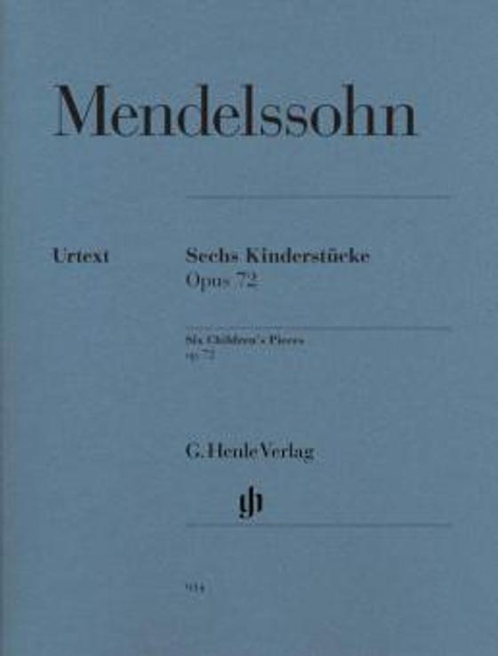 Sechs Kinderstücke op. 72