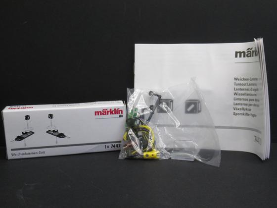 Märklin 74470 C-Gleis Weichenlaternen Satz H0