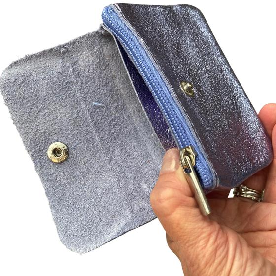 Geldbörse MINI flieder metallic lilac