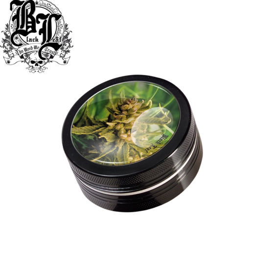 Grinder, Black Leaf®, Bud, Aluminium, 2-tlg.