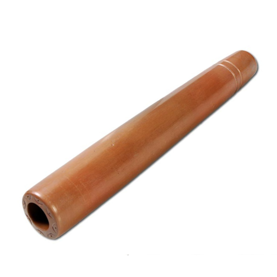 Chillum, Keramik, Braun