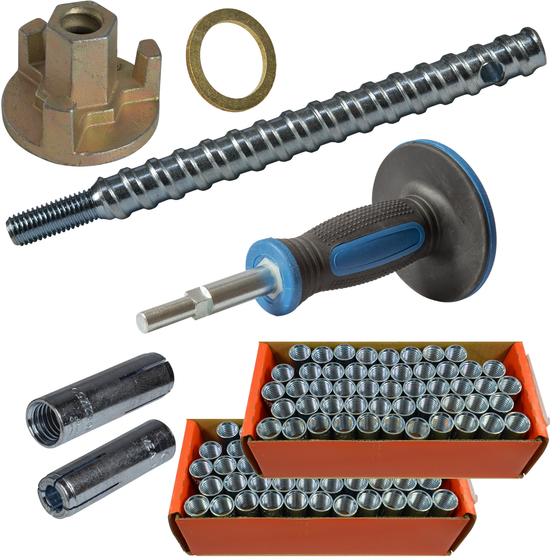Beton<br>Befestigungsset für Kernbohrständer<br>Bohrdurchmesser 16 mm