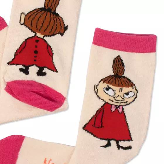 Nordic Buddies Socken MOOMIN Klein My LMY29C - creme-pink