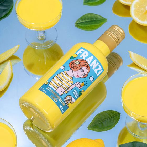 FRANZI Zitronenrollen Likör - 500ml