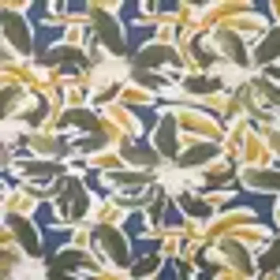 Viskosejersey Flowers khaki