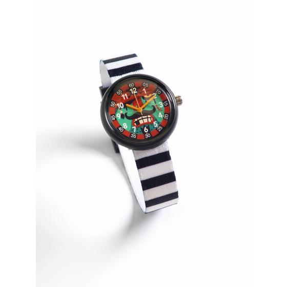 Armbanduhr "Pirat" mit Stunden- und Minutenanzeige, BPA-frei