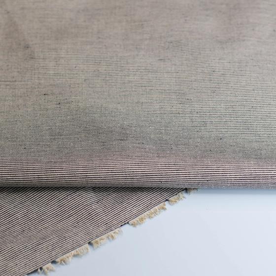 Robin Cotton Chambray Streifen Stoff mind the maker