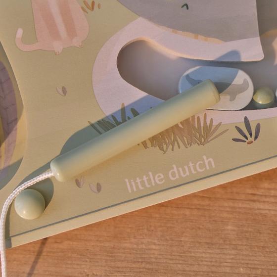 Little Dutch Magnetisches Labyrinth Safari Friends Grün