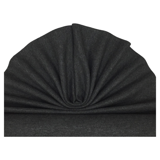 Bündchen dunkelgrau meliert