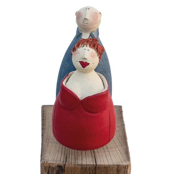 Figur | Doppelfiguren | Jede starke Frau hat einen Schutzmann