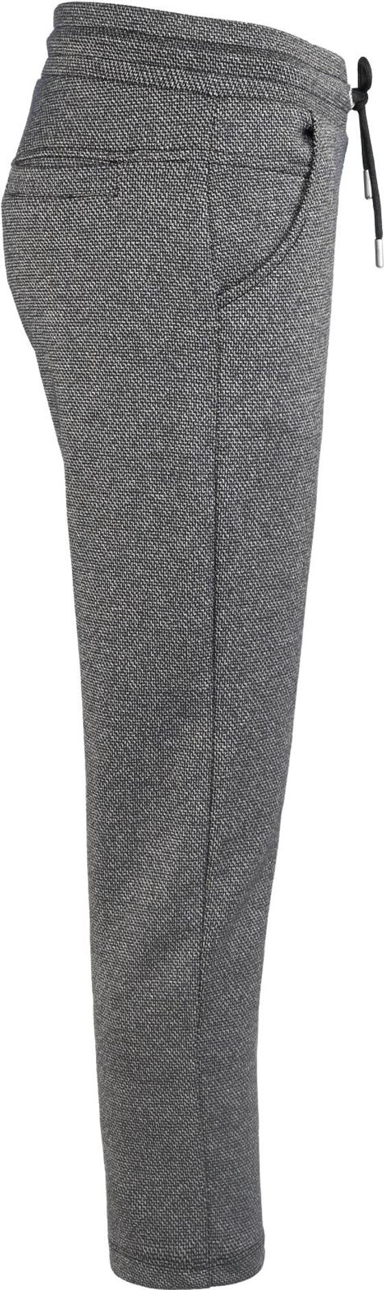 Jogg-Pants "Pepper & Salt" mit Gummibund, grau-meliert