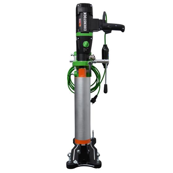 Eibenstock Kernbohreinheit <br> PLE 182 inklusive <br> 3x Diamant Bohrkronen, Wasserdruckbehälter aus Metall & Befestigungsset