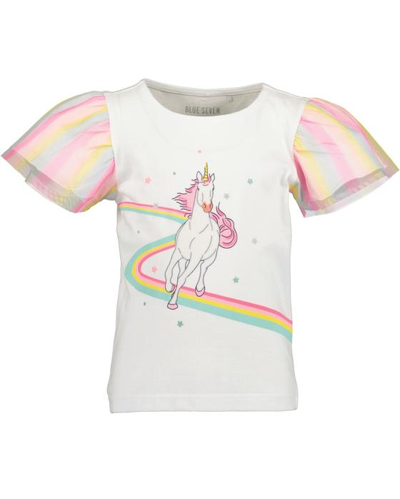 T-Shirt "Einhorn", weiß