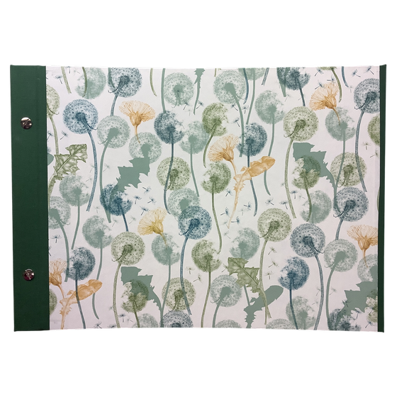 Fotoalbum - Pusteblumen, Italienisches Buntpapier