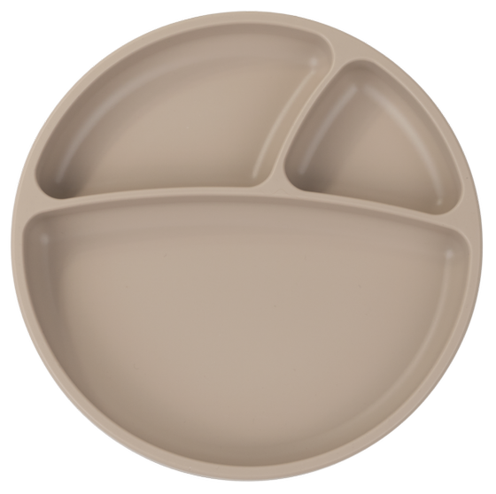 Portionsteller aus Premiumsilikon, beige