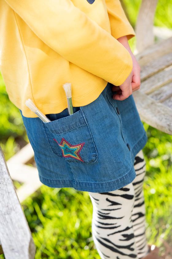 Frugi Jeansrock Charley Chambray Skirt