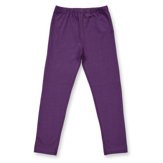 Leggings, Biobaumwolle, GOTS-zertifiziert, dark plum