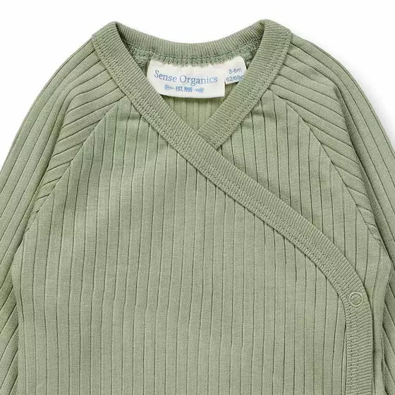 Sense Organics Wickelbody Langarm Ygon Sage