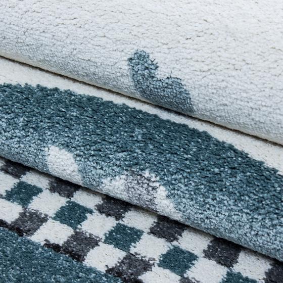 kids Cocuk halisi gri mavi 160 x 230 cm