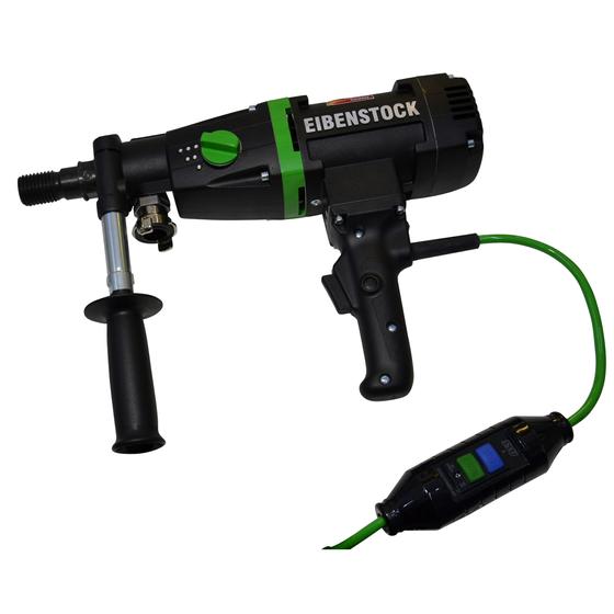 Eibenstock Kernbohreinheit <br> PLE 182 inklusive <br> 2x Diamant Bohrkronen & Befestigungsset