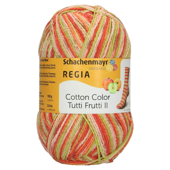 Regia Cotton Color Tutti Frutti 02426 apple color