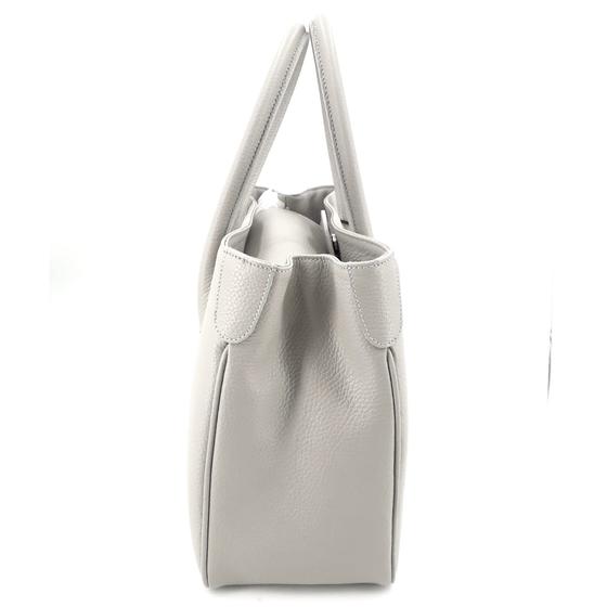 Maxima Handtasche mittel hellgrau perla