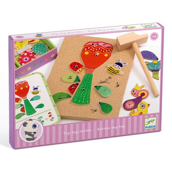 Djeco Hämmerchen Spiel Tap Tap Garten