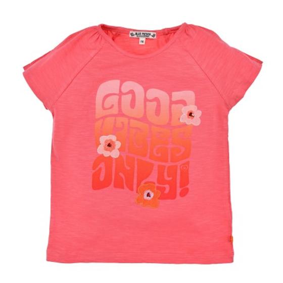 T-Shirt "Good Vibes Only", Baumwolle