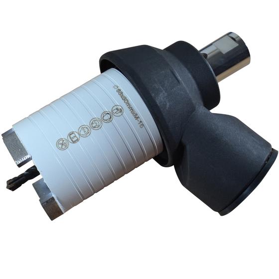Diamant Dosensenker inkl. M18-Staubabsaugung mit Vierschneiderbohrer <br> Typ Matrix Power <br> Ø 68 / 82 mm <br> Beton