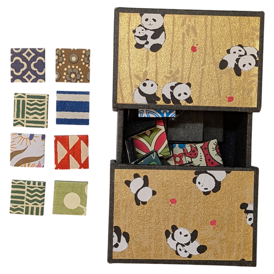 Gedächtnisspiel für unterwegs Pandas