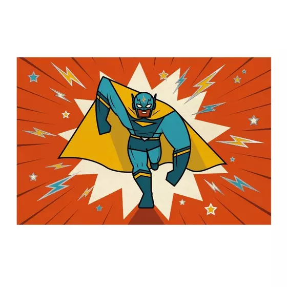 Djeco Einladungskarten Superheld