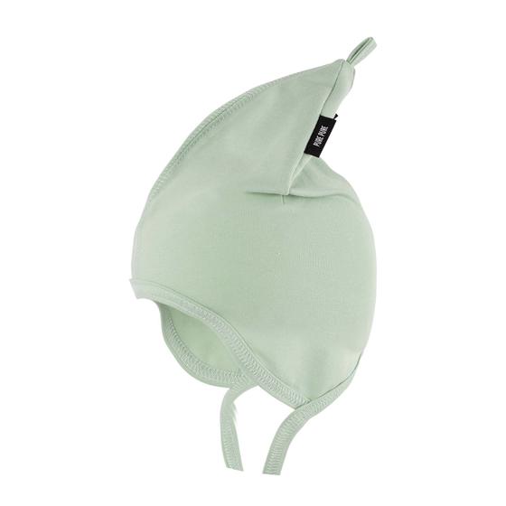 Pure Pure by Bauer Baby Zipfel Mütze Light Green