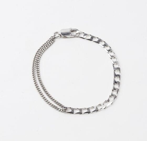Armband Chain Mix Silver, Men Collection