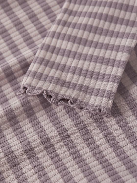 Name It Ripp Langarmshirt Streifen Toadstool Burnished